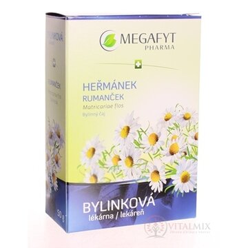 MEGAFYT Bylinková lekáreň RUMANČEK bylinný čaj sypaný 1x50 g obrázok