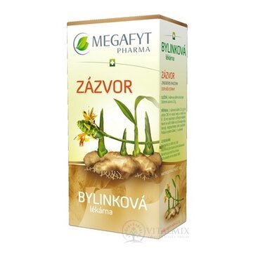 MEGAFYT Bylinková lekáreň ZÁZVOR bylinný čaj 20x1,5 g (30 g) obrázok