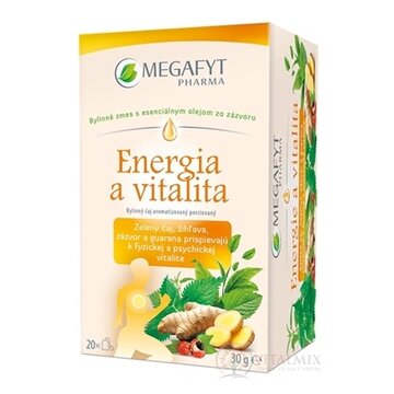 MEGAFYT Energia a vitalita bylinný čaj porciovaný 20x1,5 g (30 g) obrázok