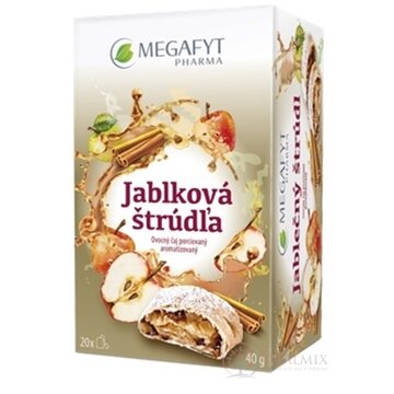 MEGAFYT Jablková štrúdľa ovocný čaj 20x2 g (40 g) obrázok