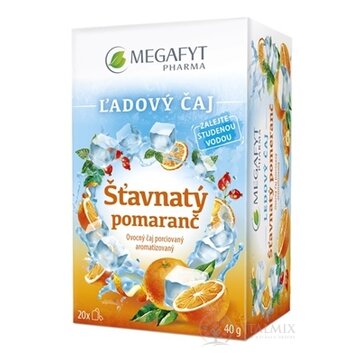 MEGAFYT Ľadový čaj Šťavnatý pomaranč ovocný čaj 20x2 g (40 g) obrázok