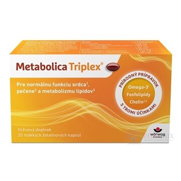 Metabolica Triplex cps mol 1x20 ks obrázok