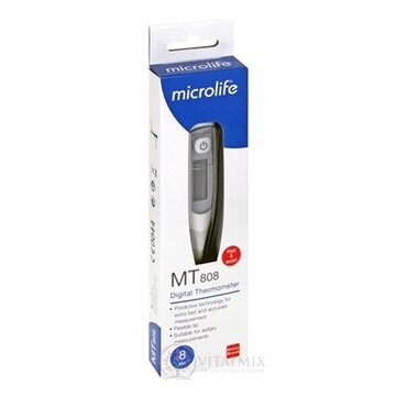 MICROLIFE TEPLOMER DIGITÁLNY MT 808 8 sekundový 1x1 ks obrázok