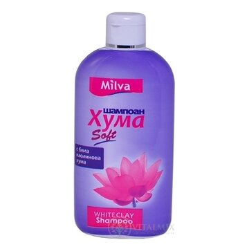 Milva ŠAMPÓN Huma WHITE CLAY (Milva Shampoo WHITE CLAY) 1x200 ml obrázok