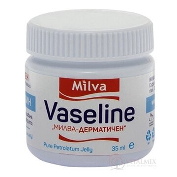 Milva VAZELÍNA dermatologická (Milva Vaseline Pure Petrolatum Jelly) 1x35 ml obrázok