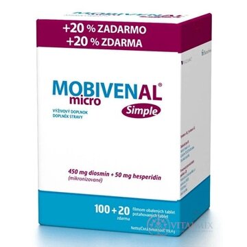 MOBIVENAL micro Simple tbl flm 100+20 zadarmo (120 ks) obrázok