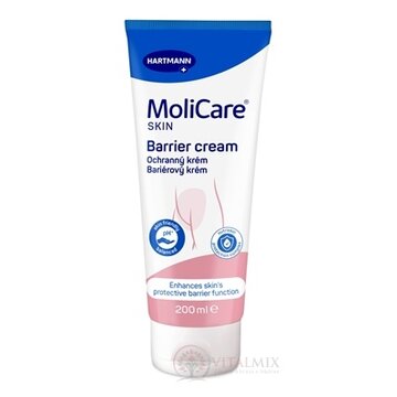 MoliCare SKIN Bariérový krém (bordový rad) 1x200 ml obrázok