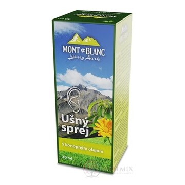 MONT BLANC Luxury Auris Ušný sprej s konopným olejom 1x30 ml obrázok