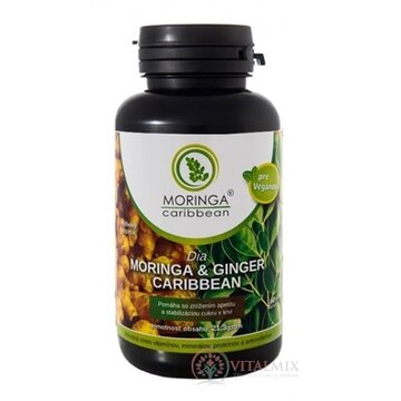MORINGA Dia MORINGA & GINGER Caribbean cps 1x120 ks obrázok
