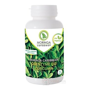 MORINGA Moringa Caribbean COENZYME Q10 & CURCUMIN cps 1x120 ks obrázok
