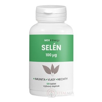 MOVit Selén 100 µg tbl 1x120 ks obrázok