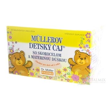 Müllerov DETSKÝ ČAJ bylinný čaj 20x1,5 g (30 g) obrázok