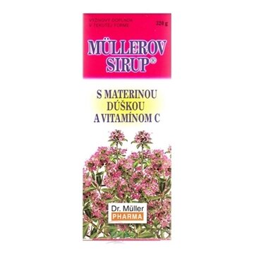 MÜLLEROV SIRUP S MATERINOU DUSKOU A VIT. C 1x320 g obrázok