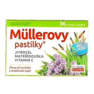 Müllerove pastilky SKOROCEL, MATERINA DÚŠKA, VIT.C bez cukru 1x12 ks obrázok
