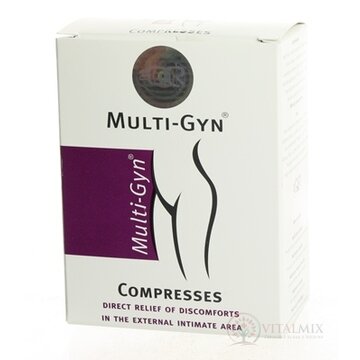 MULTI-GYN ANAL COMPRESSES obklad proti hemoroidom 1x12 ks obrázok