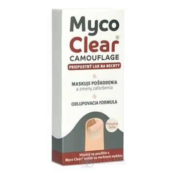 Myco Clear Camouflage Priepustný lak na nechty 1x5 ml obrázok