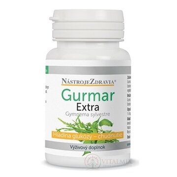 NástrojeZdravia GURMAR EXTRA GYMNEMA SYLVESTRE cps 1x60 ks obrázok