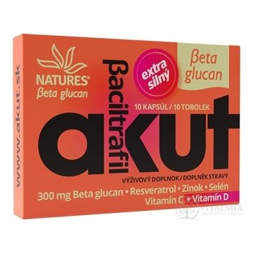 NATURES Baciltrafil akut cps 1x10 ks obrázok