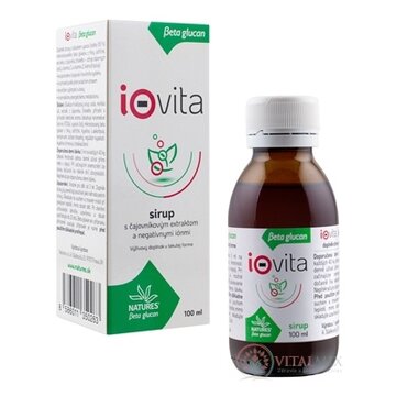 NATURES iovita sirup s čajovníkovým extraktom a negatívnymi iónmi 1x100 ml obrázok