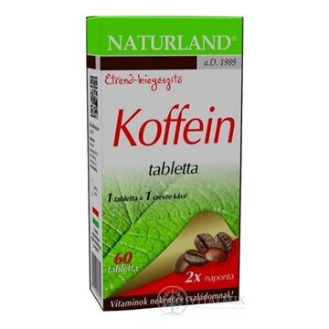 NATURLAND KOFEÍN tbl 1x60 ks obrázok
