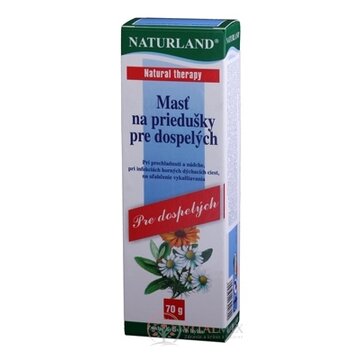 NATURLAND MASŤ NA PRIEDUŠKY PRE DOSPELÝCH 1x70 g obrázok