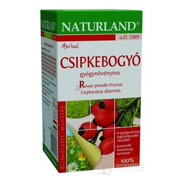 NATURLAND ŠÍPKOVÝ ČAJ ovocný čaj, nálevové vrecúška 20x2,5 g (50 g) obrázok