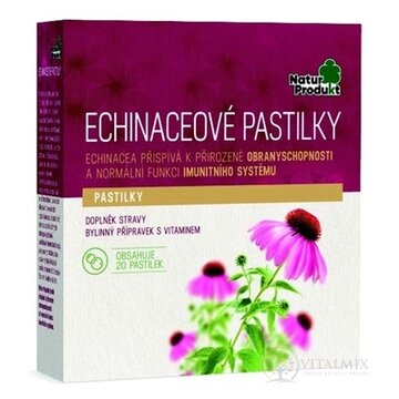 NaturProdukt ECHINACEOVE PASTILKY 1x20 ks obrázok