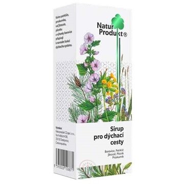 NaturProdukt Sirup pre dýchacie cesty sirup 1x200 ml obrázok