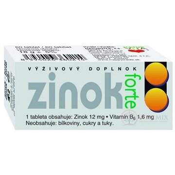 NATURVITA ZINOK FORTE tbl 1x60 ks obrázok