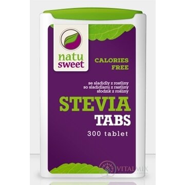 NATUSWEET STEVIA TABS sladidlo, tablety 1x300 ks obrázok