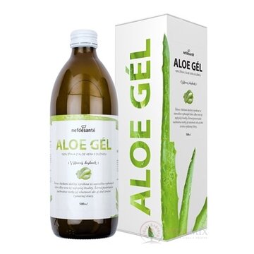 nefdesanté ALOE GÉL šťava z Aloe Vera s dužinou 1x500 ml obrázok