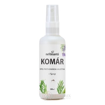nefdesanté KOMÁR sprej proti komárom a kliešťom 1x100 ml obrázok