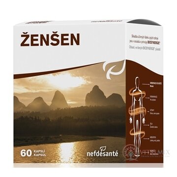 nefdesanté ŽENŠEN 200 mg cps 6x10 (60 ks) obrázok