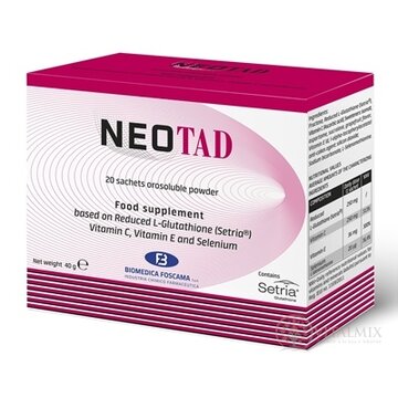 NEOTAD vrecúška (prášok Setria glutatión) 1x20 ks obrázok