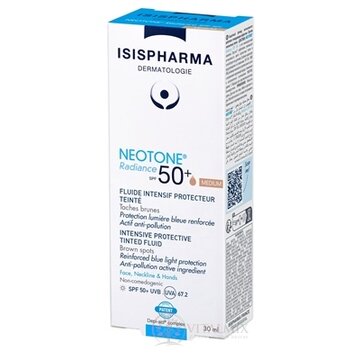 NEOTONE Radiance SPF 50+ tinted Medium tónovaný ochranný fluid, pigmentové škvrny 1x30 ml obrázok