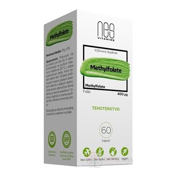 nesVITAMINS Methylfolate 400 µg cps 1x60 ks obrázok