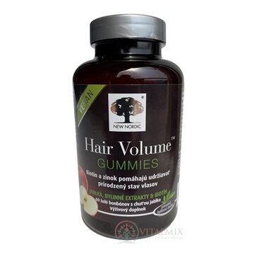 NEW NORDIC Hair Volume GUMMIES VEGAN želé 1x60 ks obrázok
