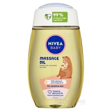 NIVEA BABY Upokojujúci masážny olej 1x200 ml obrázok