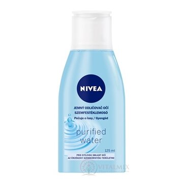 NIVEA Jemný ODLIČOVAČ očí Purified water pre citlivú oblasť očných partií 1x125 ml obrázok