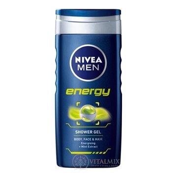 NIVEA MEN SPRCHOVÝ GÉL ENERGY 1x250 ml obrázok