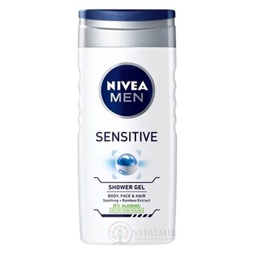 NIVEA MEN Sprchový gél SENSITIVE 1x250 ml obrázok