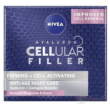 NIVEA Nočný krém Hyaluron CELLULAR FILLER anti-age 1x50 ml obrázok