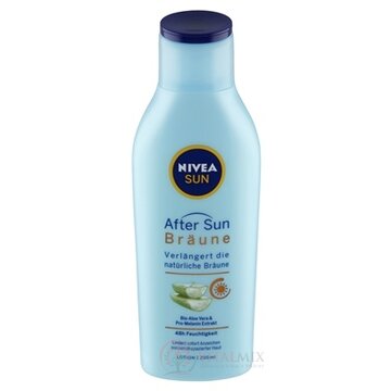 NIVEA SUN Mlieko po opaľovaní Bronze aloe vera a pro melanín extrakt 1x200 ml obrázok