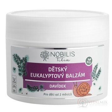 NOBILIS Tilia Detský eukalyptový balzam Davídek pre deti od 2 mesiacov 1x50 ml obrázok