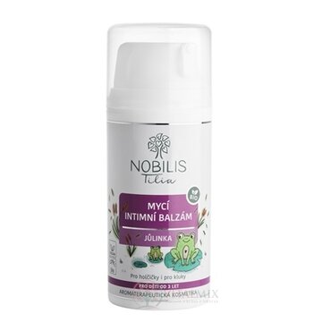 NOBILIS Tilia Umývací intímny balzam Julinka pre deti od 3 rokov 1x100 ml obrázok