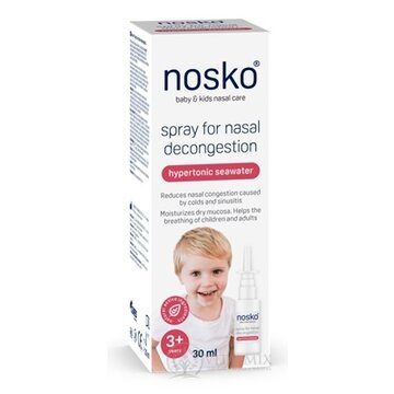 nosko sprej na uvoľnenie upchatého nosa hypertonická morská voda 1x30 ml obrázok
