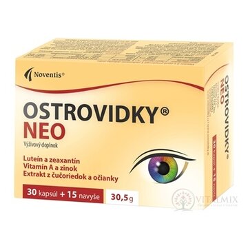 Noventis Ostrovidky Neo - AKCIA cps 30 + 15  navyše (45 ks) obrázok