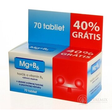 NP PHARMA MG + B6  40% grátis tbl 1x70 ks obrázok