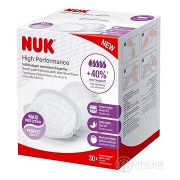 NUK High Performance Prsné vankúšiky pre dojčiace mamičky 1x30 ks obrázok