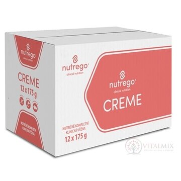 Nutrego CREME s príchuťou vanilka nutrične kompletná výživa 12x175 g (2100 g) obrázok